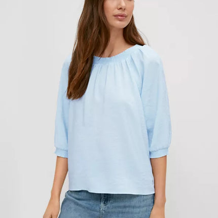 UNICORN Women's blouse white light blue xs s m l xl xxl xxxl