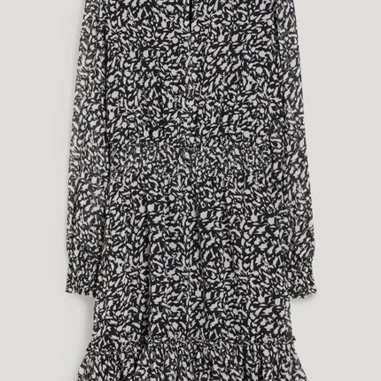 UNICORN Women's patterned dress black grey xs s m l xl