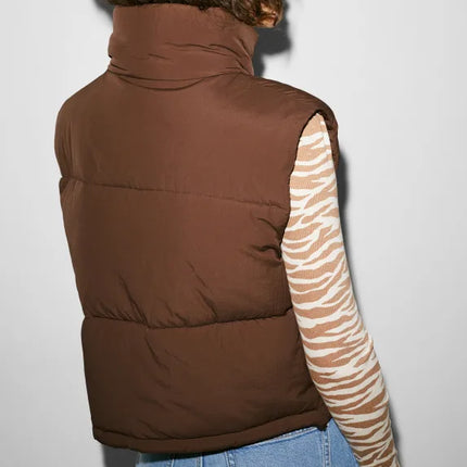 UNICORN Women's bodywarmer jacket brown black xs s m l xl xxl xxxl