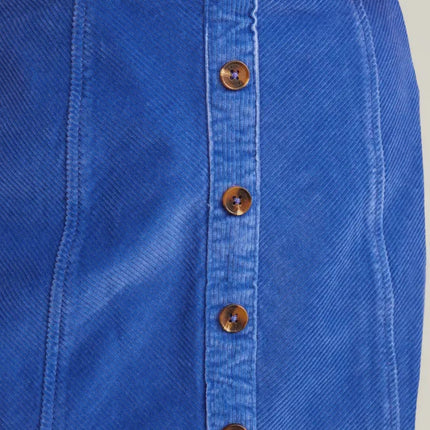 UNICORN Women's denim skirt with buttons blue xs s m l xl