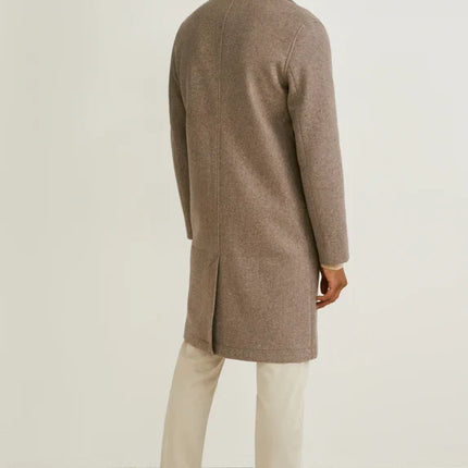 UNICORN Men's long coat taupe dark gray S M L XL XXL XXXL