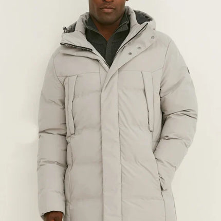 UNICORN Men's quilted jacket light gray cream S M L XL XXL XXXL