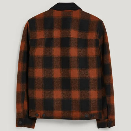 UNICORN Men's jacket checked brown black S M L XL XXL