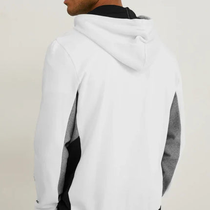 UNICORN Men's jogging suit clothing set with hood white black S M L XL XXL