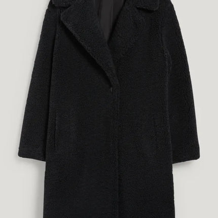 UNICORN Women's long wool coat black xs s m l xl xxl xxxl