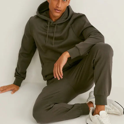 UNICORN Men's jogging suit tracksuit 2-piece sapphire blue olive green S M L XL XXL
