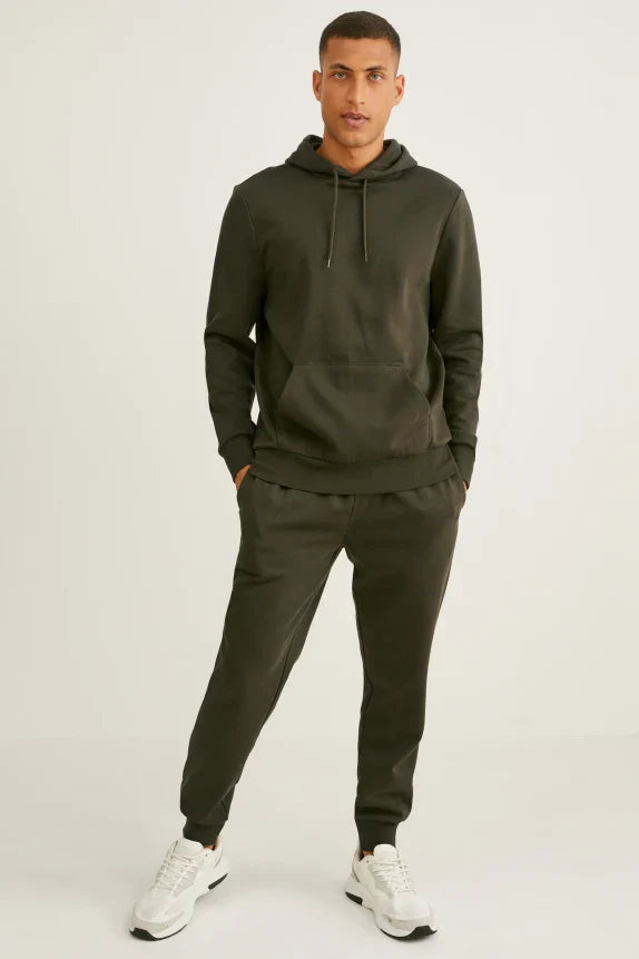 UNICORN Men's jogging suit tracksuit 2-piece sapphire blue olive green S M L XL XXL