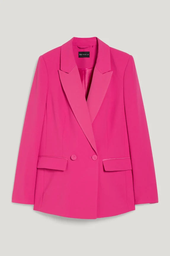 UNICORN Women's oversized blazer fuchsia pink xs s m l xl xxl xxxl