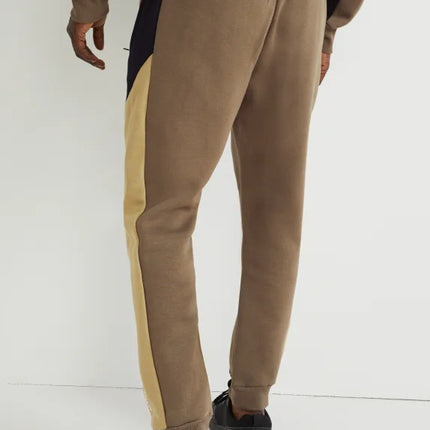 UNICORN Men's jogging suit tracksuit 2-piece with hood beige brown S M L XL XXL