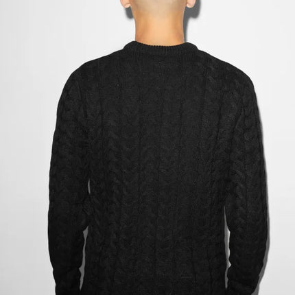 UNICORN Men's sweater round neck hoodie sweater havana brown black S M L XL XXL