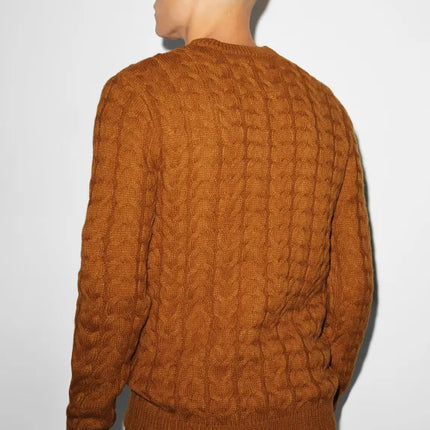 UNICORN Men's sweater round neck hoodie sweater havana brown black S M L XL XXL