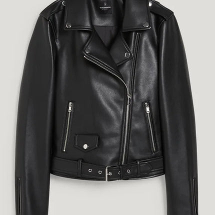 UNICORN Women's jacket with pockets leather black xs s m l xl xxl xxxl