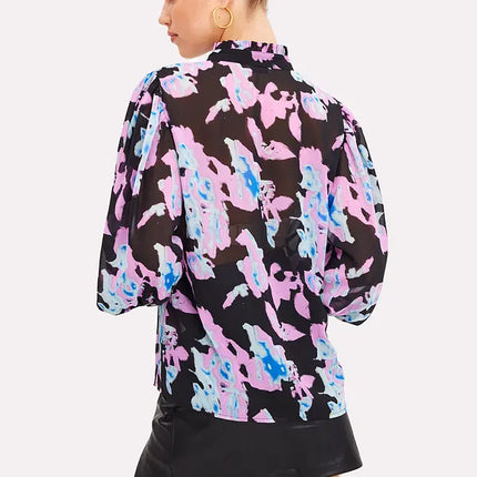 UNICORN Women's blouse pink blue xs s m l xl