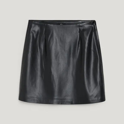 UNICORN Women's mini skirt leather black brown xs s m l xl