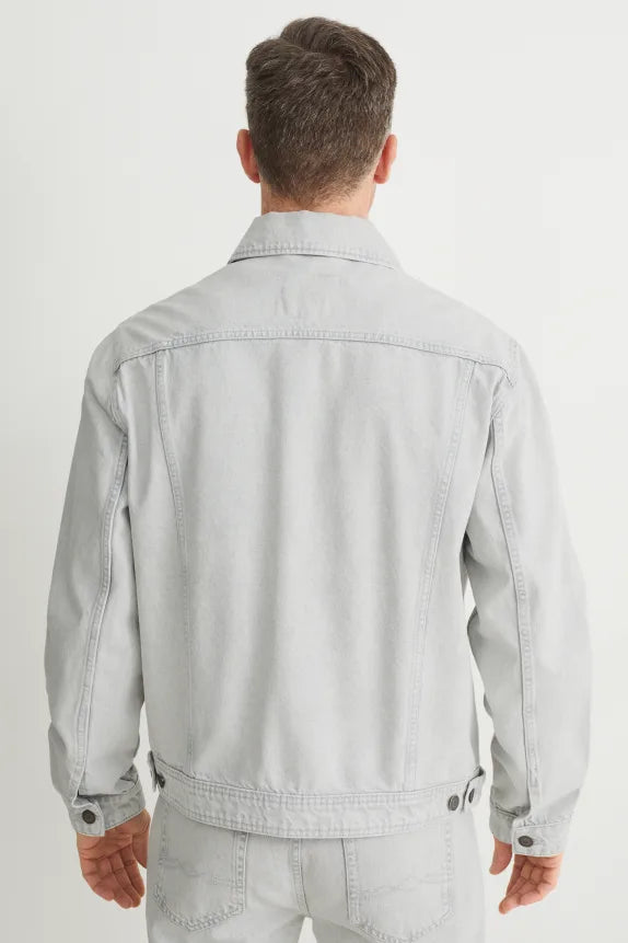 UNICORN Men's denim jacket gray light blue S M L XL XXL XXL