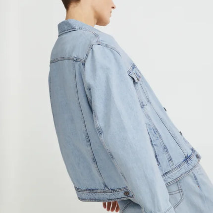 UNICORN Men's denim jacket gray light blue S M L XL XXL XXL