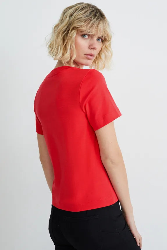 UNICORN women's shirt black red cream white xs s m l xl xxl
