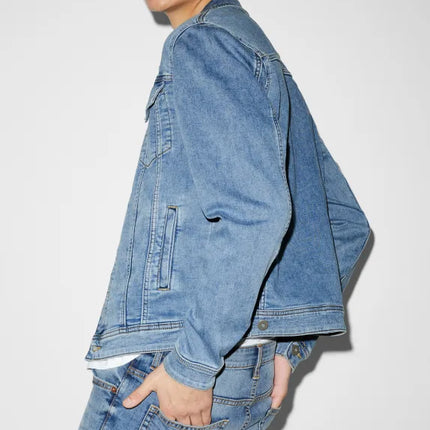 UNICORN Men's denim jacket gray light blue S M L XL XXL XXL