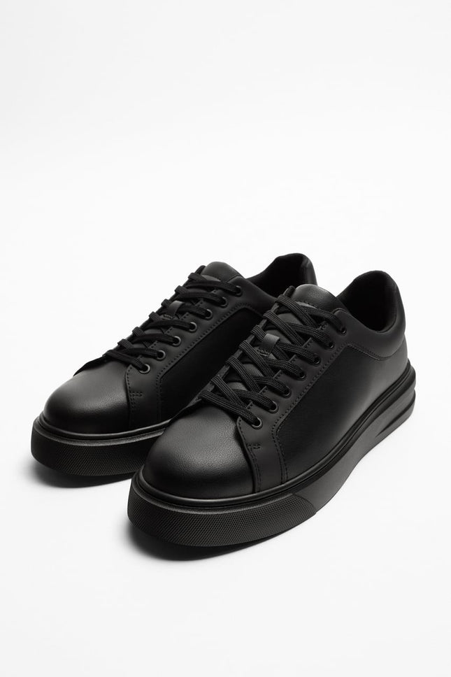 UNICORN men's low-top sneakers lace-up shoes black beige white 39 to 47