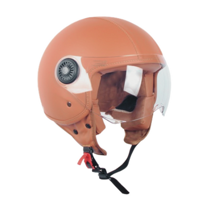 Helmet Vito Leather Brown Amsterdam