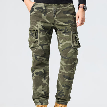 UNICORN Men Street Style Multi-Pocket Camouflage Cargo Pants s m l xl xxl