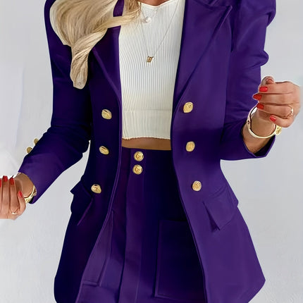 UNICORN Women'S Fashion Solid Color Casual Suit Commuter Suit xs s m l xl xxl