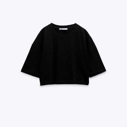 UNICORN women's crop top shirt cropped crop top pink white navy blue black s m l