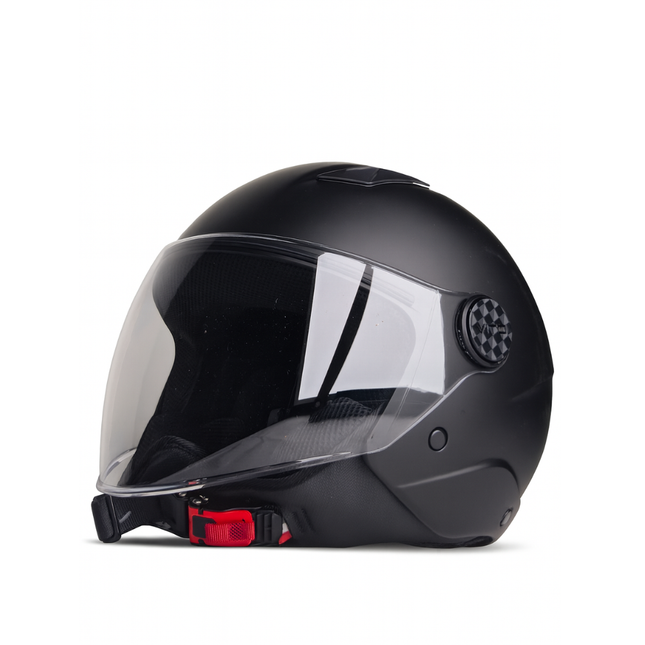 Helmet Vito Jet Uno Matte Black (net price)