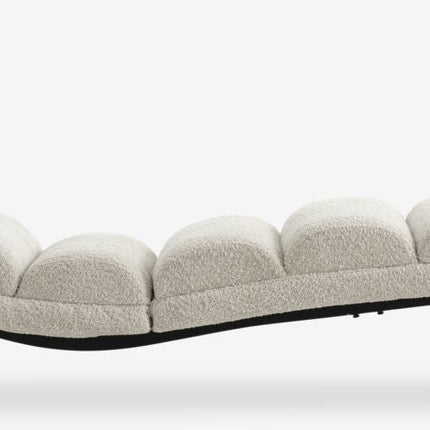 UNICORN Teddy Lounger Beige Width 171 cm Height 61 cm Depth 73 cm