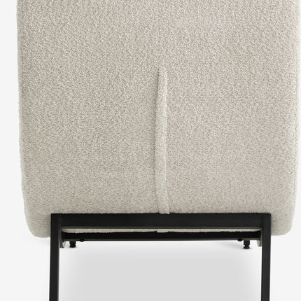 UNICORN Teddy Lounger Beige Width 171 cm Height 61 cm Depth 73 cm