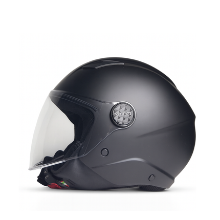 Helmet Vito Jet Uno Matte Black (net price)