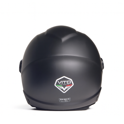 Helmet Vito Jet Uno Matte Black (net price)