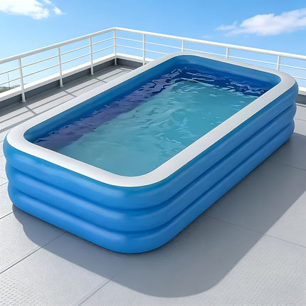 UNICORN Large Luxury Inflatable Swimming Pool Three-layer Structure for Indoor outdoor