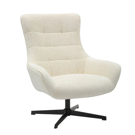 UNICORN Armchair chenille fabric beige 85x81x103 cm