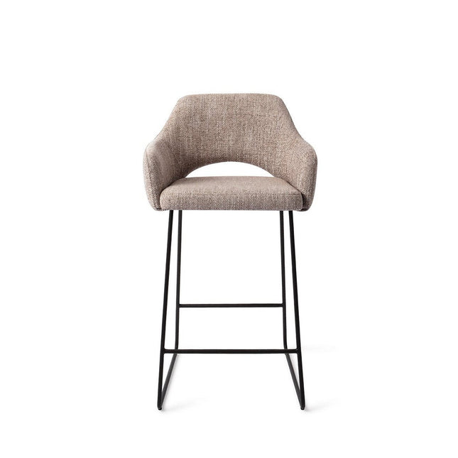 UNICORN Bar stool light gray 51x50x89 cm
