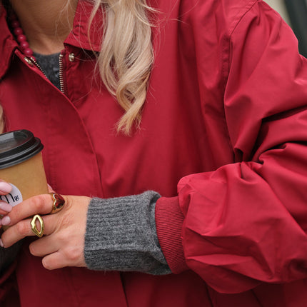 Mia bomber jack burgundy