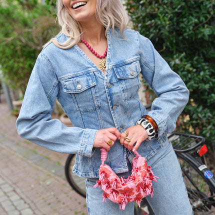 Jill denim jacket light blue