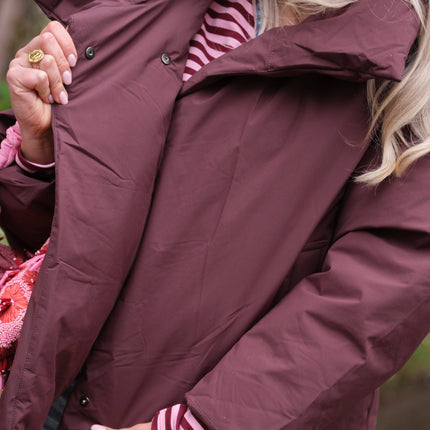 Puffer jack bordeaux