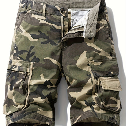 UNICORN Men Military Style Outdoor Hiking Cargo Shorts Khaki Army Green s m l xl xxl xxxl