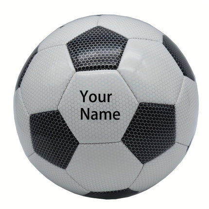 UNICORN Custom Engraved Size 5 Soccer Ball Personalized with Name And Logo