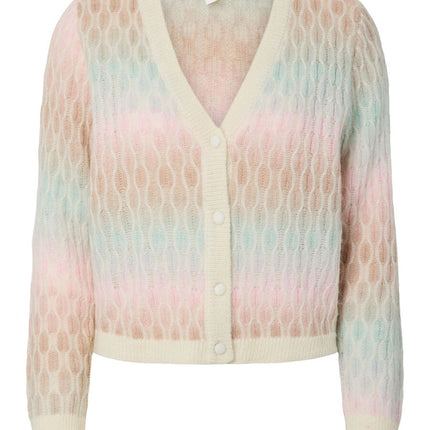 YAS Space knit cardigan pristine