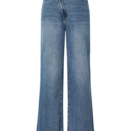 YAS Uva wide Jeans medium blue