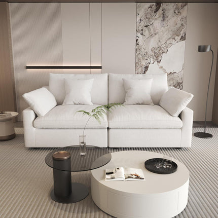 UNICORN Cloud Couch Modular Sofa 4.06meter U-Shaped White Black Gray Khaki