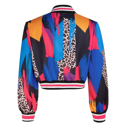UNICORN Women'S New Autumn And Winter Casual Printed Long-Sleeve Jacket s m l xl xxl