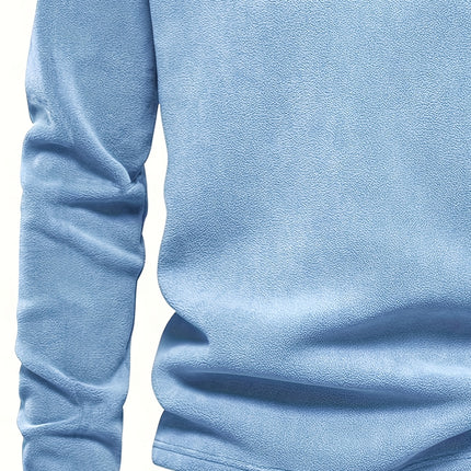 UNICORN Men's Sweatshirt with Stand-Up Collar, Half-Zip, Long Sleeves s m l xl xxl