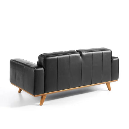 UNICORN Two-seater leather sofa, length 181cm, width 95cm, height 78cm