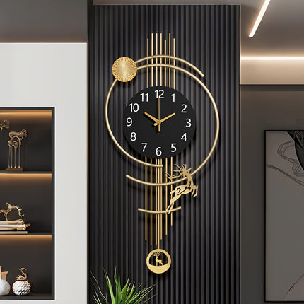 UNICORN Silent Hanging Clock, Room Decoration Japanese Quartz Movement