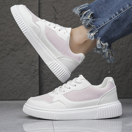 UNICORN Women's White Low-Top Sneakers - Breathable Non-Slip Casual Running Shoes