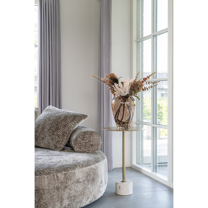 UNICORN Side table brass 41x41x58 cm