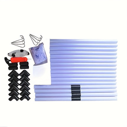 UNICORN 2pcs 92cm Double Football Goal Portable Indoor and Outdoor Sports Equipment